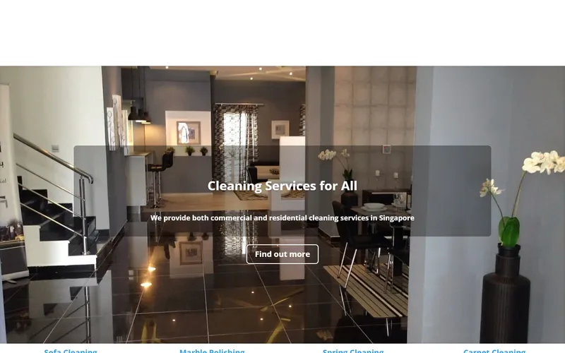SGCleanXpert marble polishing Singapore homepage