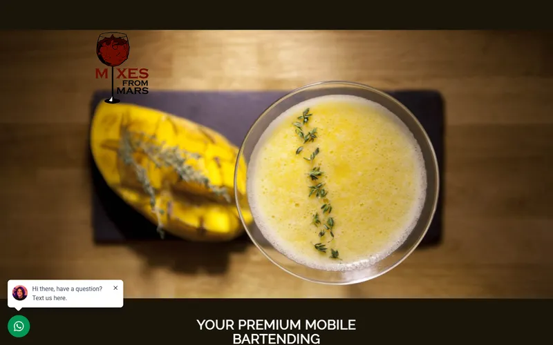 Mixes from Mars mobile bar Singapore homepage