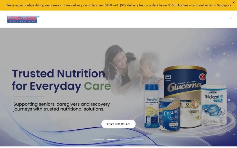 DNR Wheels homepage