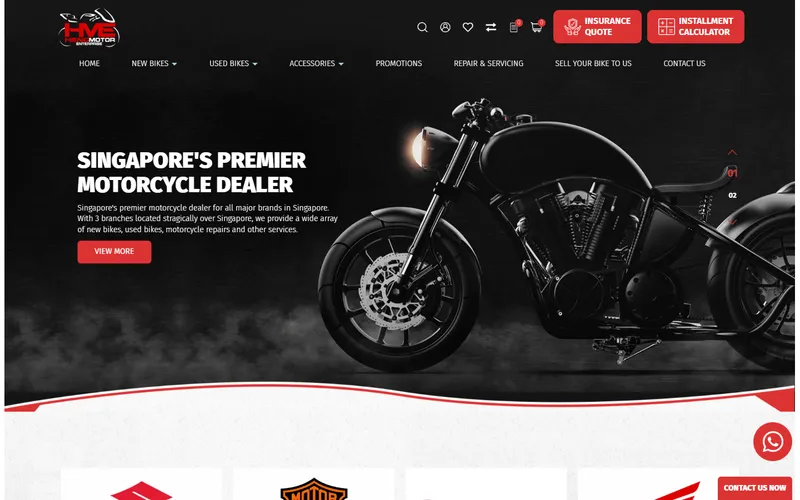 Heng Motor Enterprise homepage