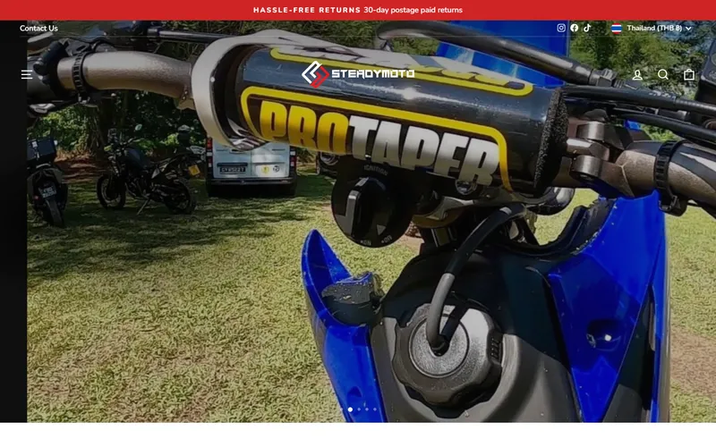 SteadyMoto homepage