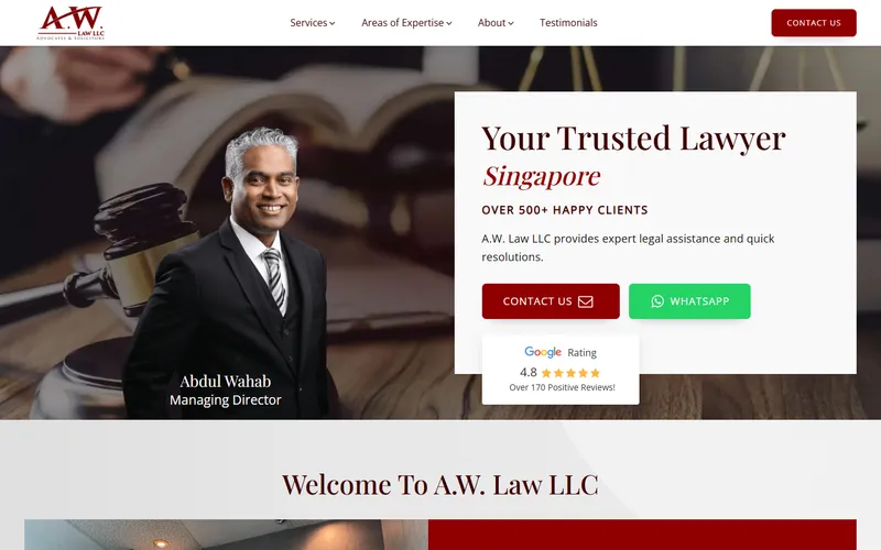 A.W. Law homepage