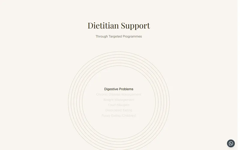 Osler Health International dietitian page