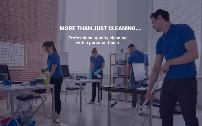 A Plus Clean homepage