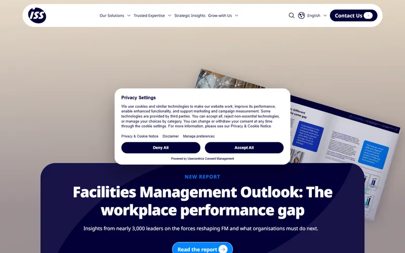 ISS Facility Services Singapore homepage
