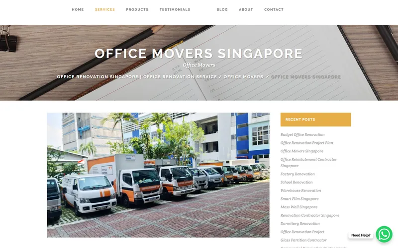 Office Empire Singapore homepage