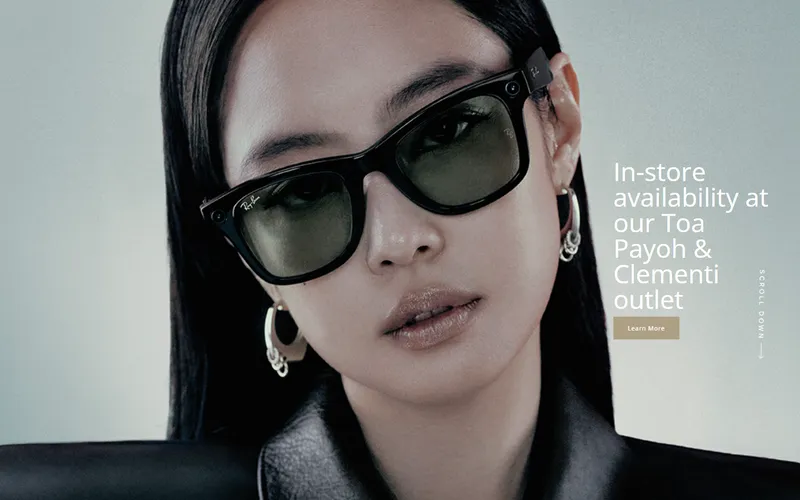 Grand and Straits Optical Singapore homepage