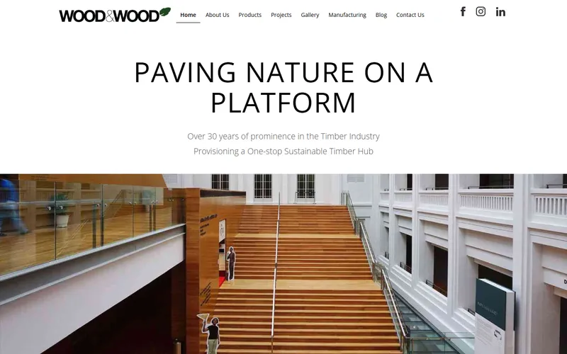 Wood and Wood parquet flooring Singapore homepage