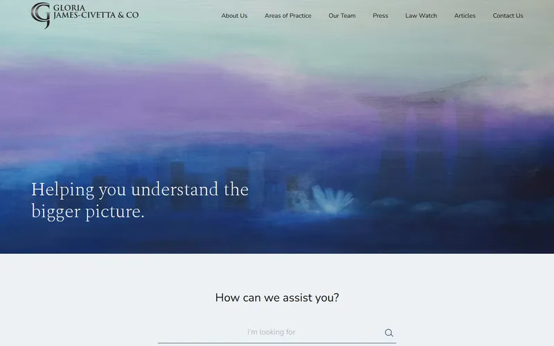 Gloria James-Civetta & Co homepage