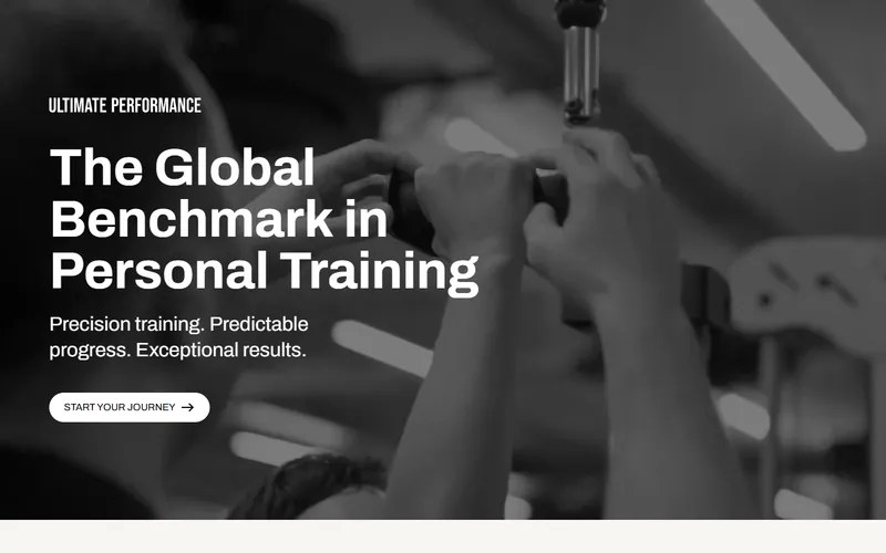 Ultimate Performance homepage