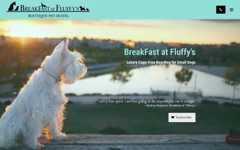 Breakfast at Fluffy's homepage