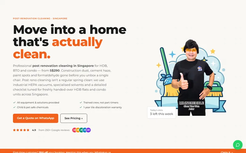126 Cleaning homepage