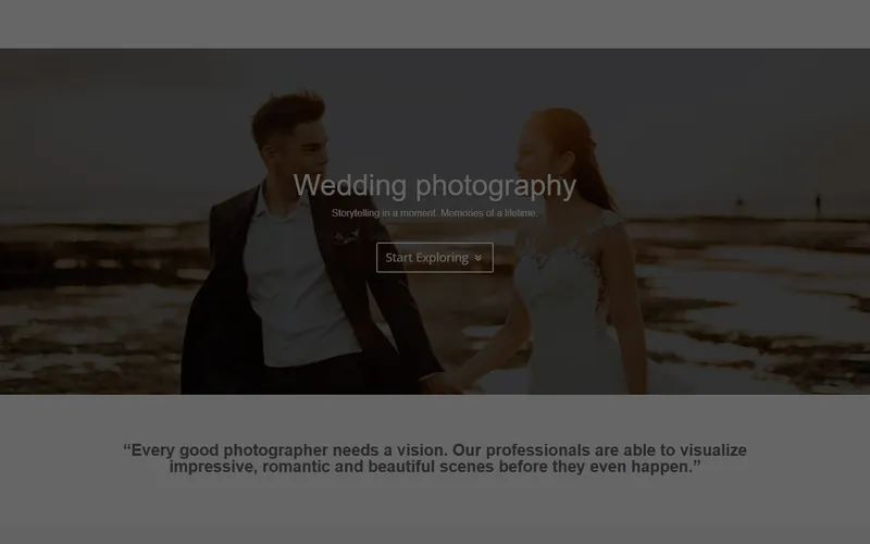 SG Wedding Photography pre-wedding Singapore homepage