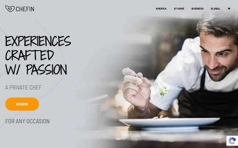 CHEFIN private dining Singapore homepage