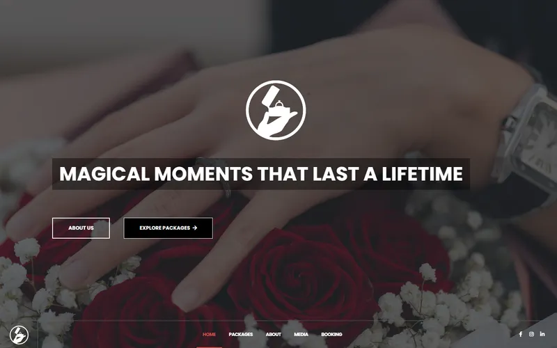 Magic Proposal Singapore homepage