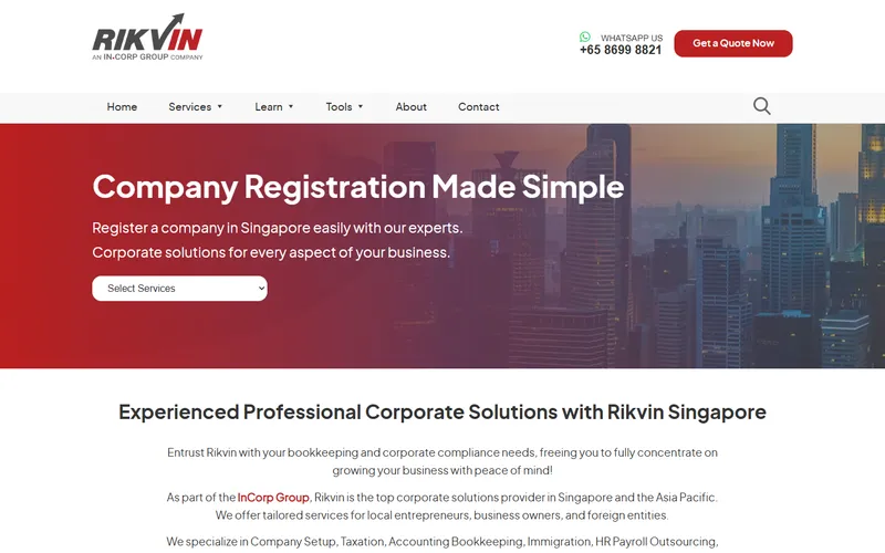 Rikvin homepage