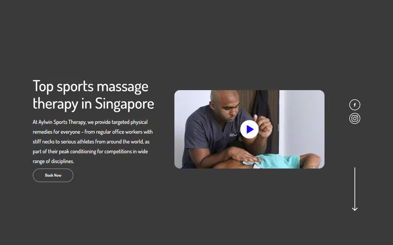 Aylwin Sports Therapy homepage