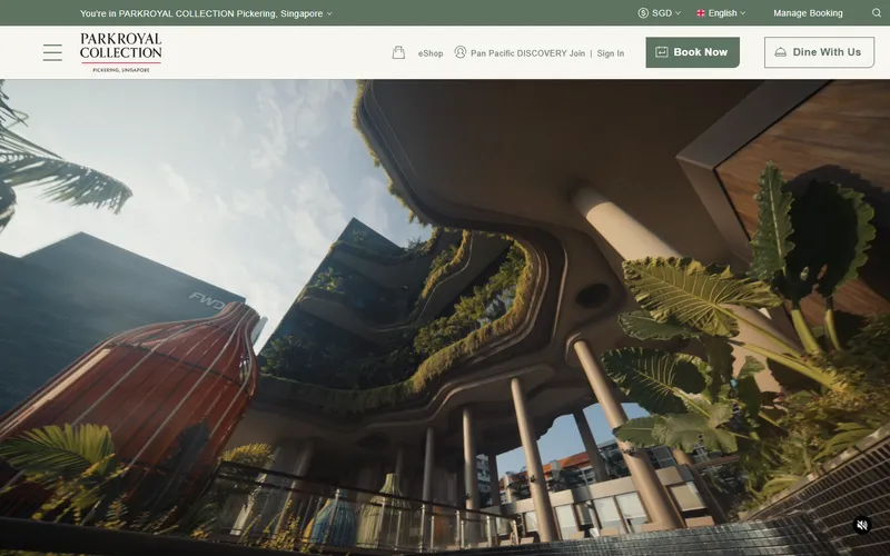 PARKROYAL COLLECTION Pickering Singapore homepage