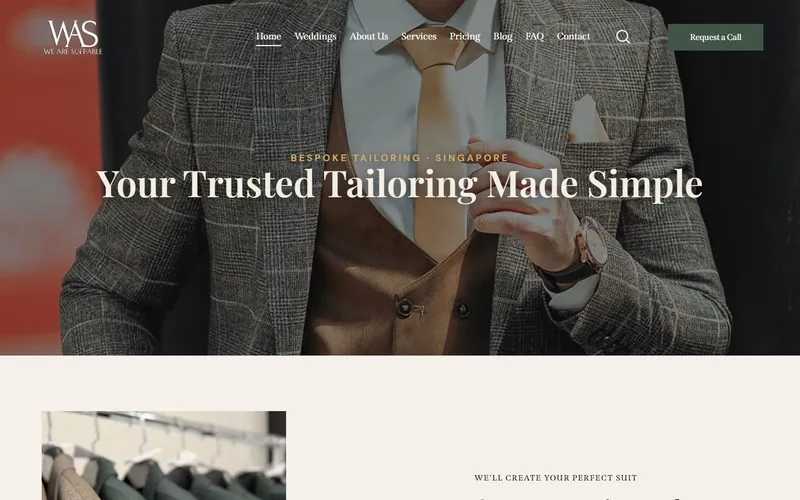 We Are Suitable Singapore homepage