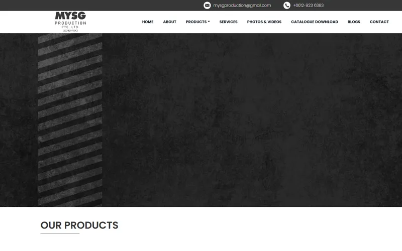 Uniform Hub Singapore homepage