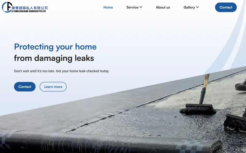 Le Fong Building Services homepage