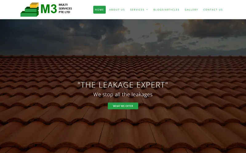 M3M Services homepage