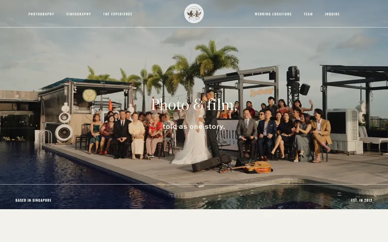 Darren and Jade wedding photographer Singapore homepage