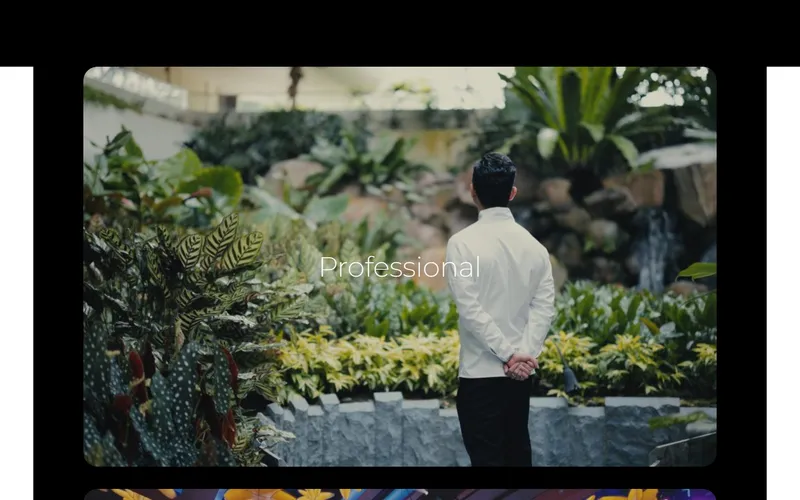 IrisWave wedding videographer Singapore homepage