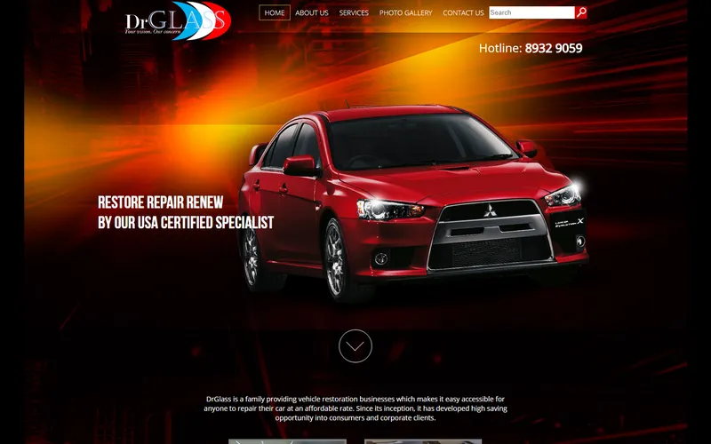 Dr Glass homepage
