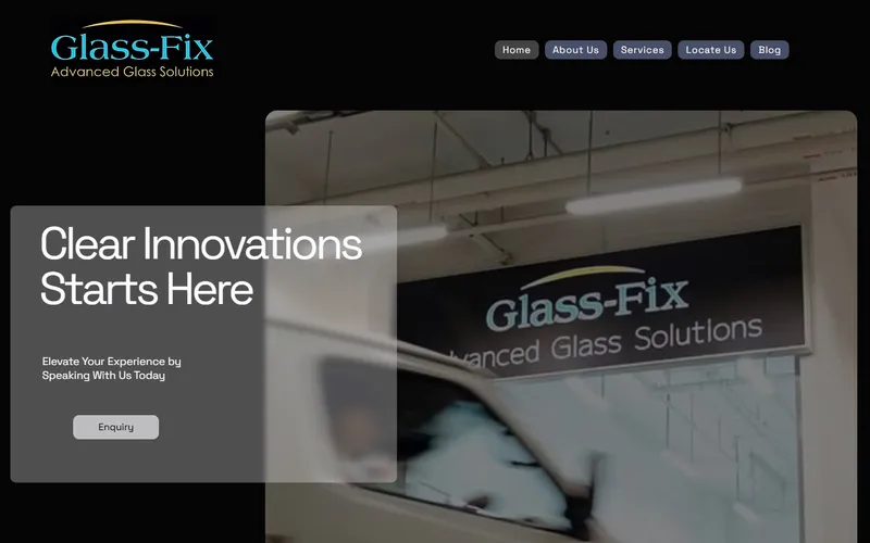 Glass-Fix homepage