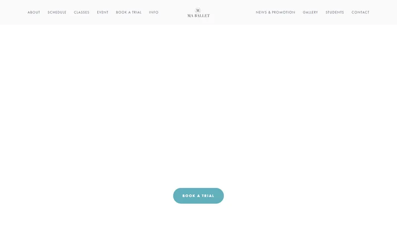 M.A Ballet homepage