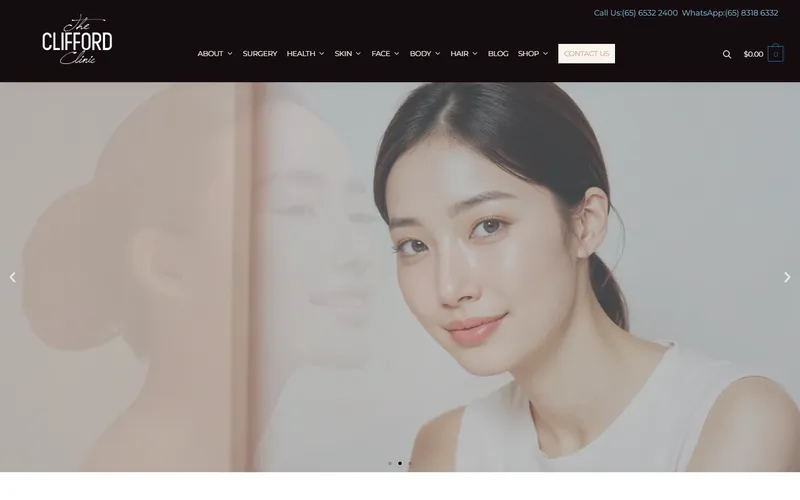 The Clifford Clinic homepage