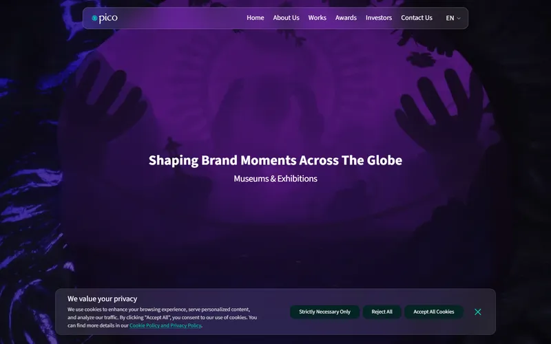 Pico homepage