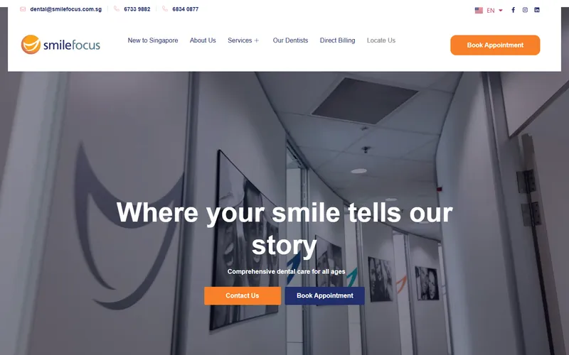 Smilefocus homepage