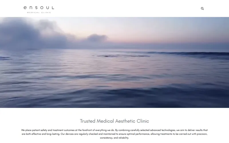 Ensoul Medical Clinic homepage