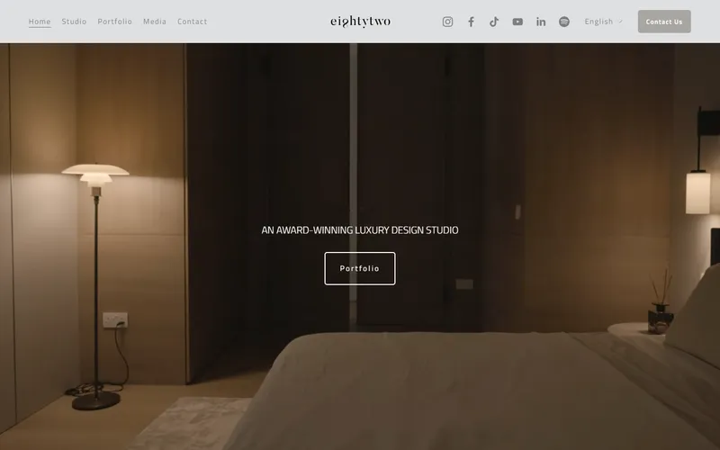 EightyTwo homepage