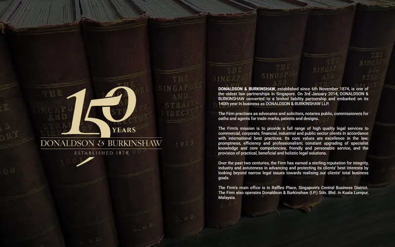 Donaldson & Burkinshaw LLP homepage