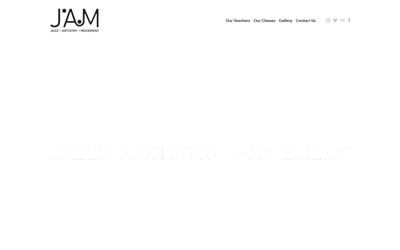 Jazz Artistry Movement homepage