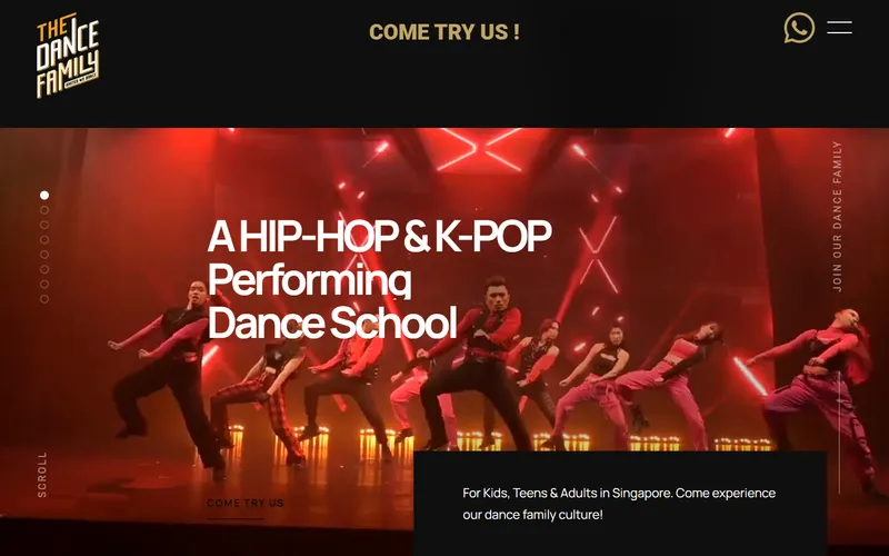 DF Academy homepage