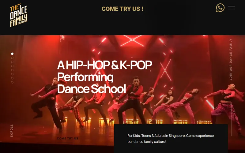 DF Academy homepage