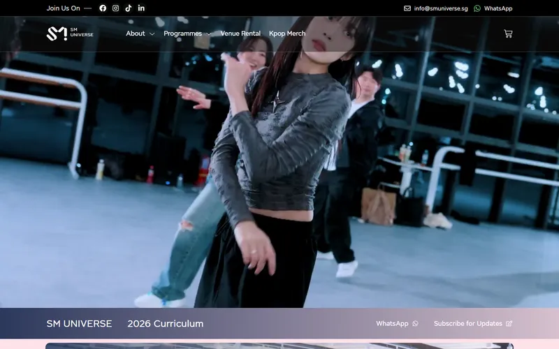 SM Universe homepage