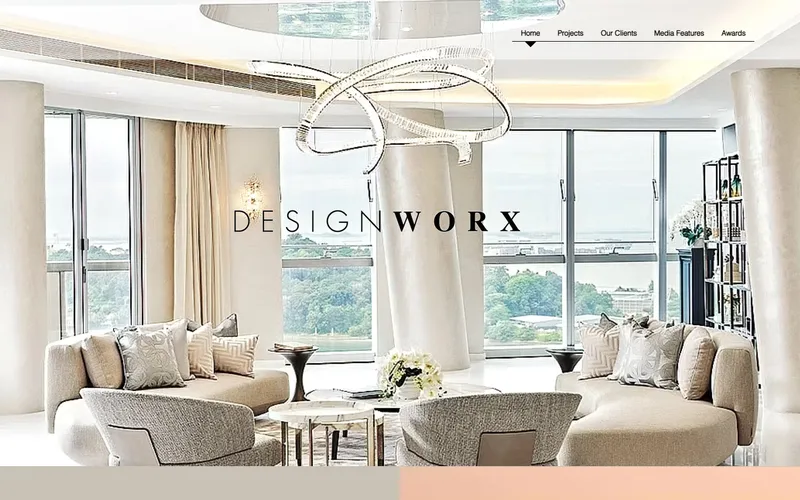 Designworx Interior Consultant homepage