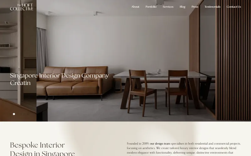 Hoft homepage