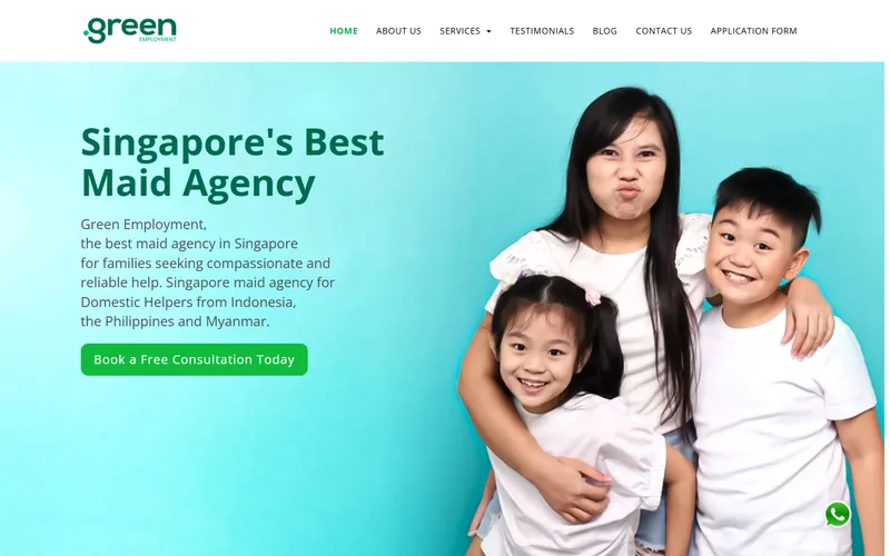 Green Employment homepage