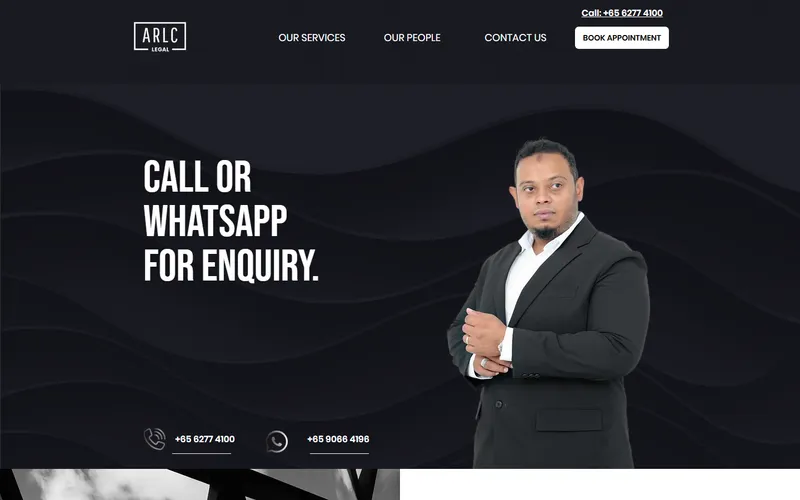 Abdul Rahman Law Corporation (ARLC) homepage