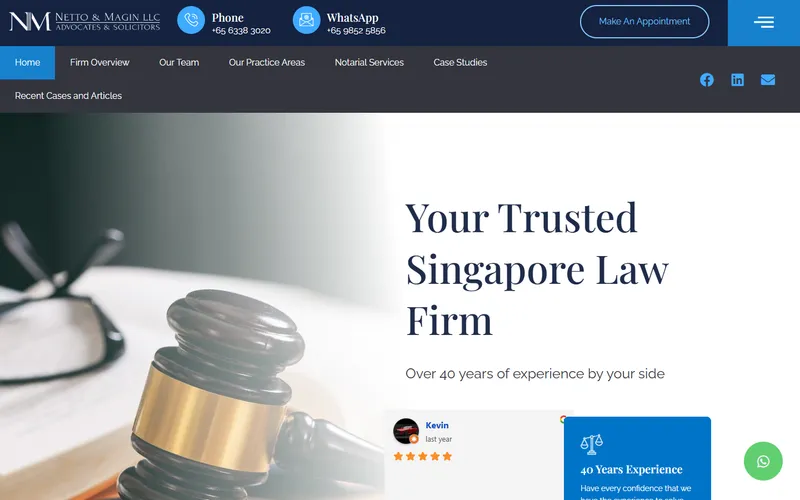 Netto & Magin LLC homepage