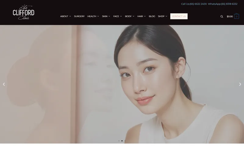 The Clifford Clinic homepage