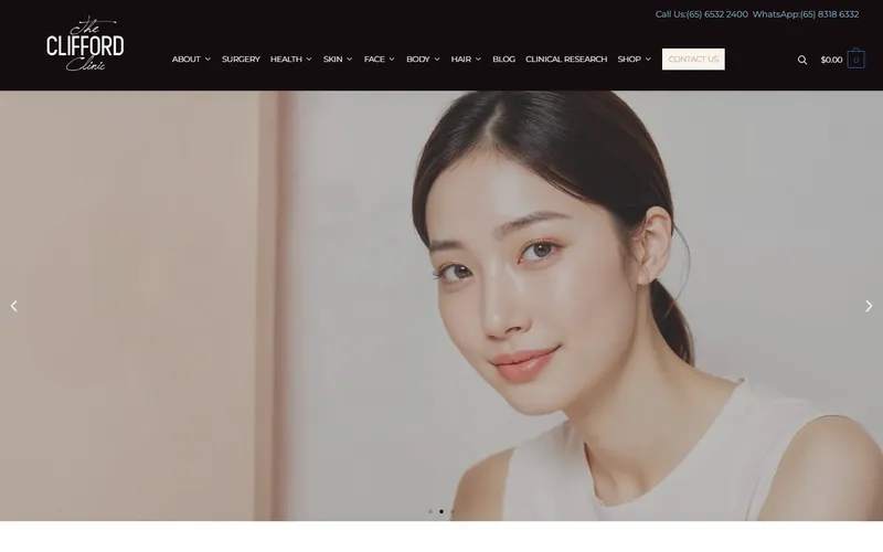 The Clifford Clinic homepage