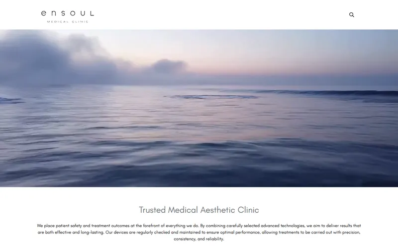 Ensoul Medical Clinic homepage