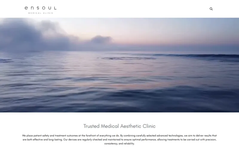 Ensoul Medical Clinic homepage